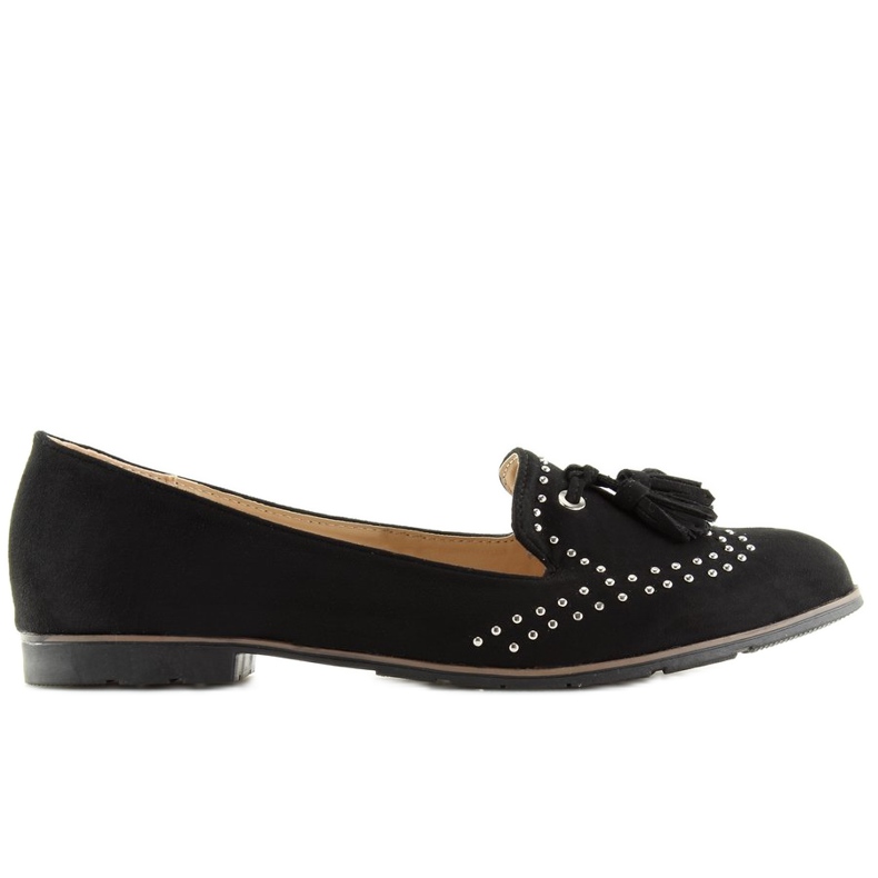 Schwarze Damen-Slipper 22-05 Schwarz