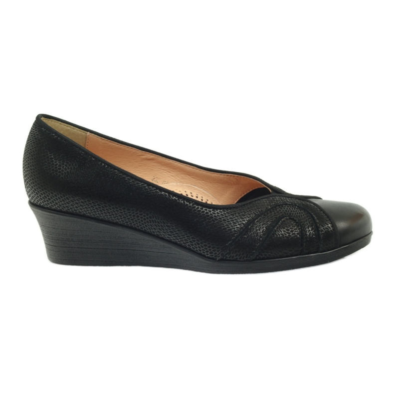 Schwarze Espinto-Wedges