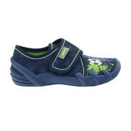 Klettschuhe Fußballer Befado 273x237 grün navy blau