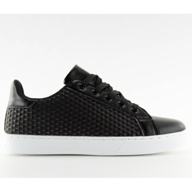 Schwarze Damen-Sneaker KK-142 Black