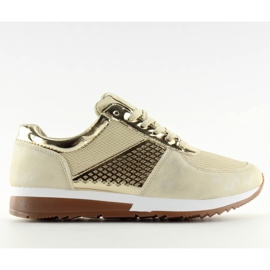 Goldene Sportschuhe für Damen N007 Gold