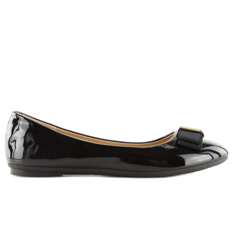 Schwarze Damen Ballerinas 9988-130 Schwarz