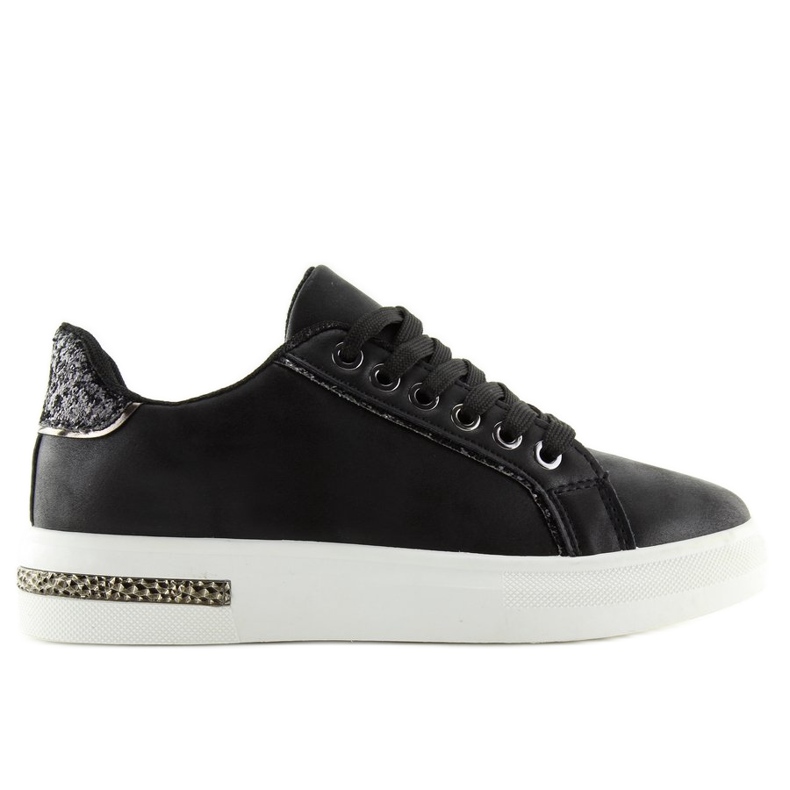 Schwarze Damen Sneaker AB-52 Schwarz