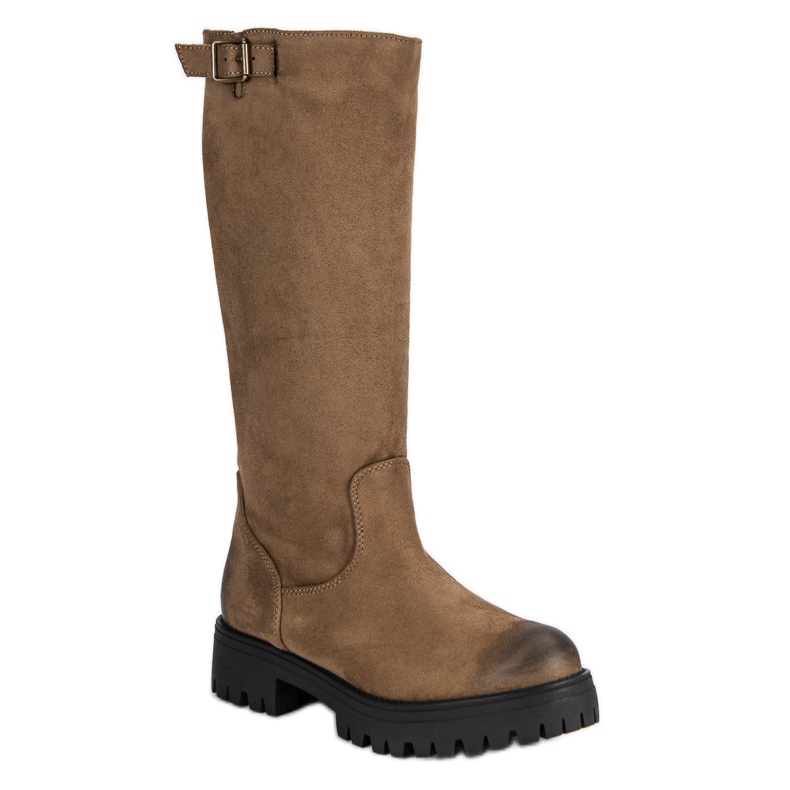 Corina Wildlederstiefel braun