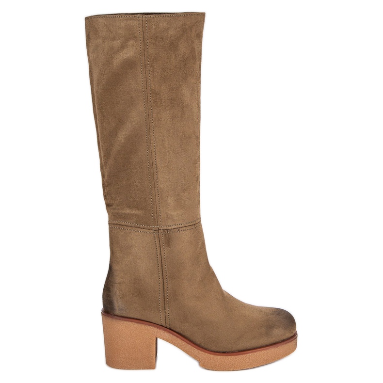 Corina Wildlederstiefel für Damen braun