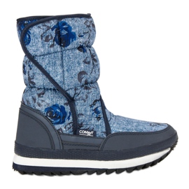 Schneeschuhe für den Winter blau marineblau