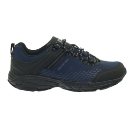 Sport-Trekking-Softshell DK 19503 schwarz navy blau