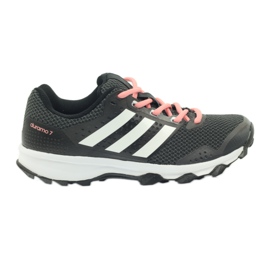 Laufschuhe adidas Duramo 7 Trail W schwarz rosa grau