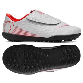 Nike Mercurial Vapor 12 Club Ps Tf Jr AH7357-060 Fußballschuhe grau grau