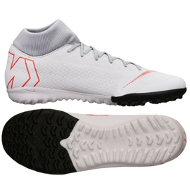 Nike Mercurial SuperflyX 6 Academy Tf M AH7370-060 Fußballschuhe mehrfarbig weiß