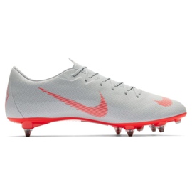 Nike Mercurial Vapor 12 Academy Sg Pro M AH7376-060 Fußballschuhe mehrfarbig grau