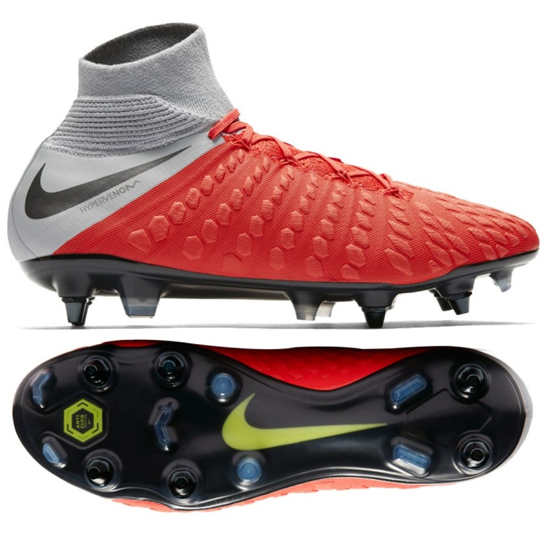 Nike Hypervenom 3 Elite Df Sg Pro Ac M AJ3812-600 Fußballschuh rot rot