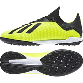 Adidas X Tango 18.3 Tf M DB2475 Fußballschuhe mehrfarbig gelb