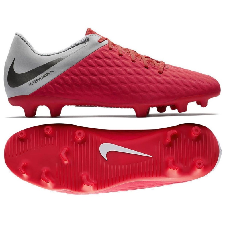 Nike Hypervenom Phantom 3 Club Fg 3 M AJ4145-600 Fußballschuhe rot rot