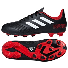 Adidas Predator 18.4 FxG J Jr DB2323 Fußballschuhe mehrfarbig schwarz