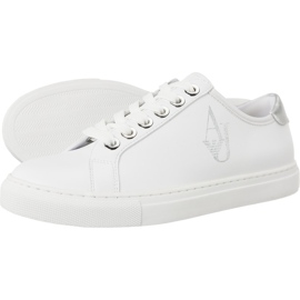 Armani Jeans Gewebter Sneaker 7P610-00010 weiß