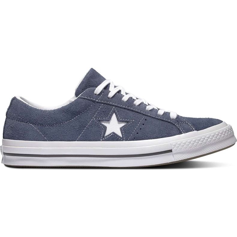 Converse Ein Stern '74 Premium Wildleder Blau