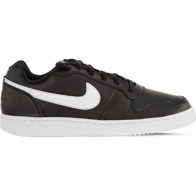 Nike Ebernon Low 002 Black White weiß schwarz