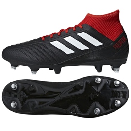 Adidas Predator 18.3 Sg M BB7749 Fußballschuhe rot schwarz