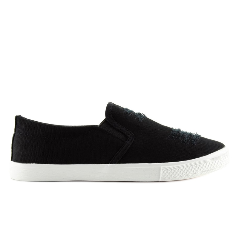 Sneaker Slip-On schwarz BL126P Schwarz