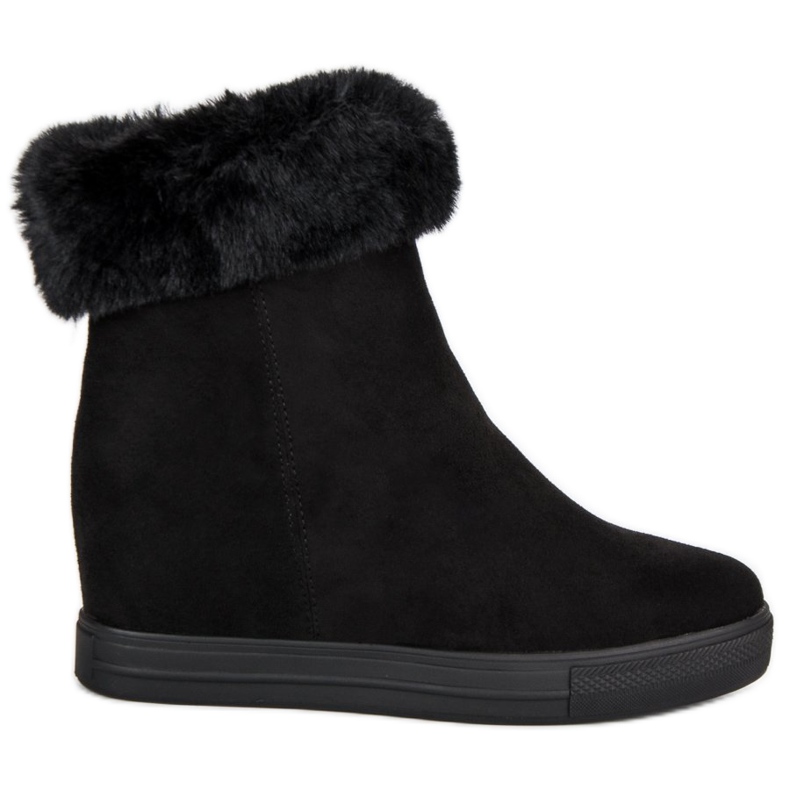 Seastar Schwarze Keilstiefel