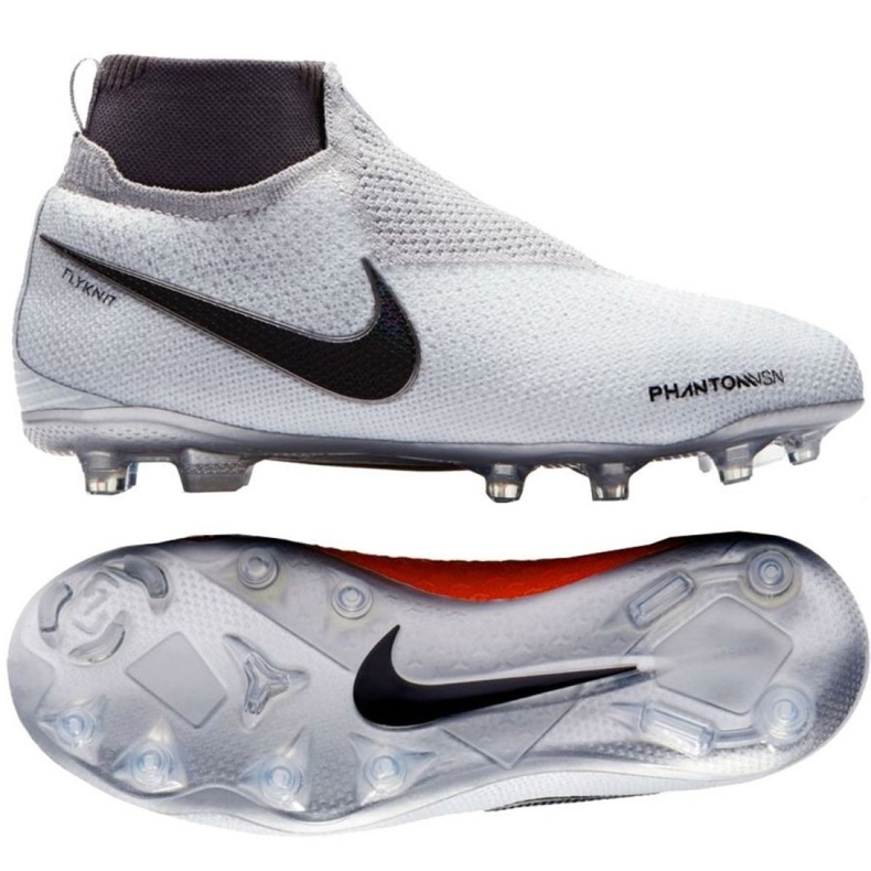 Nike Phantom Vsn Elite Df Fg Jr AO3289-060 Fußballschuhe weiß weiß