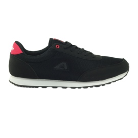 American Club ADI Sportjogging American 1756 schwarz rot