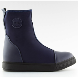 Marineblaue Neoprenstiefel BOK-1123 Navy