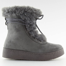Stiefel Schneestiefel grau KK-99 grau