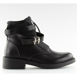 Schwarze Damenstiefel NS10P schwarz