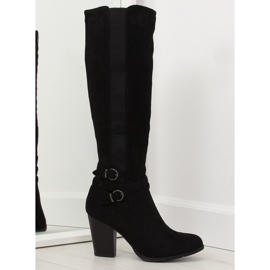 Schwarze High Heels 103-GG schwarz