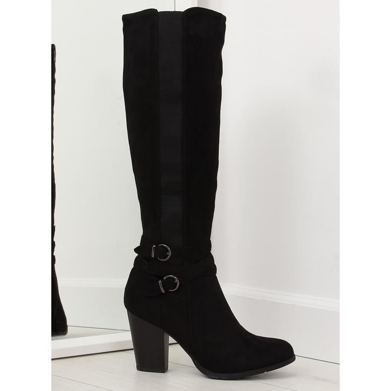 Schwarze High Heels 103-GG schwarz