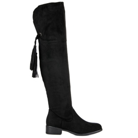 Seastar Schwarze Musketierstiefel