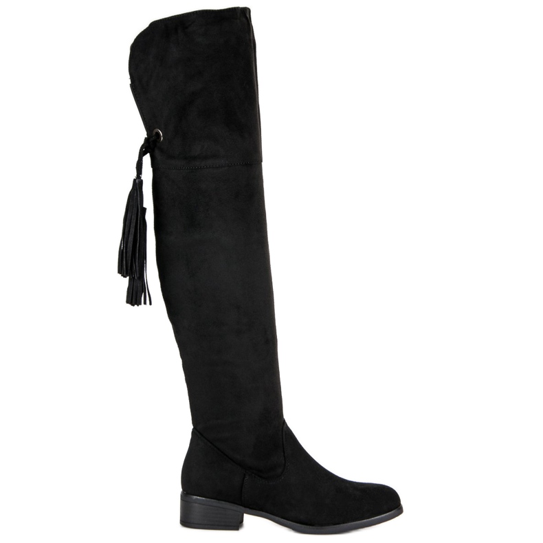 Seastar Schwarze Musketierstiefel