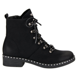 VINCEZA gebundene Arbeiter schwarz