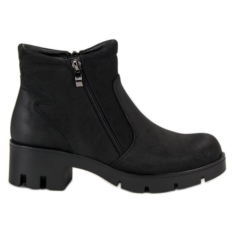 Schwarze VINCEZA Stiefel