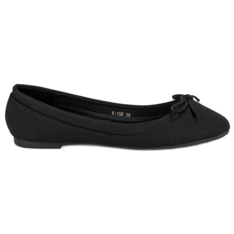 Lucky Shoes Schwarze Ballerinas