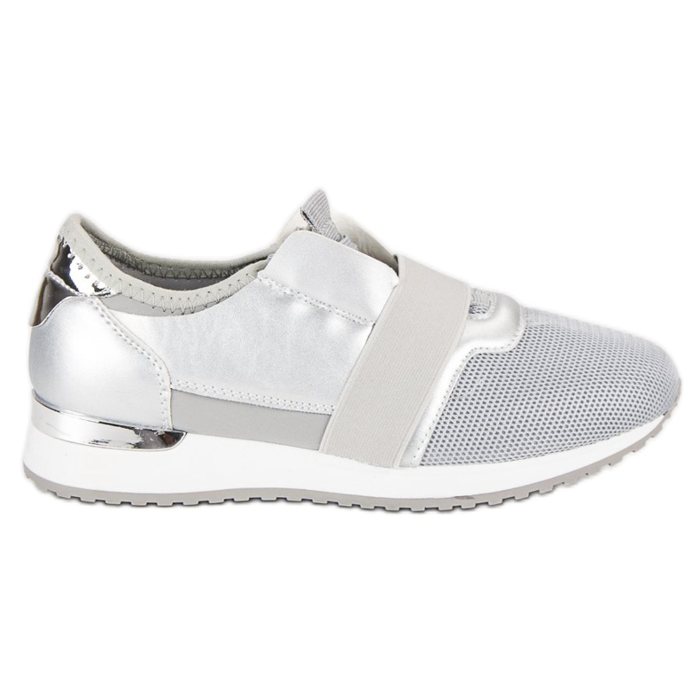 Sportschuhe zum Hineinschlüpfen grau