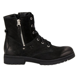 Schwarze stylische VINCEZA Workers