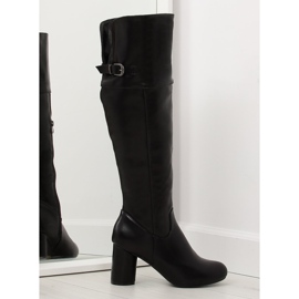 Schwarze High Heels A-9 Schwarz