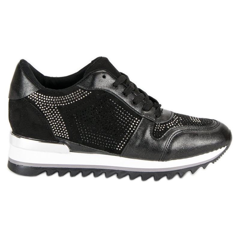 Stylische schwarze Sneaker