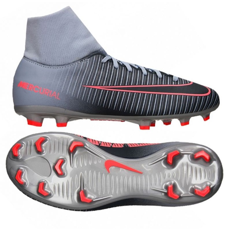 Nike Mercurial Victory Vi Fußballschuh grau
