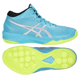 Asics Gel-Volley Elite Ff Mt M B750N-400 Volleyballschuhe mehrfarbig blau