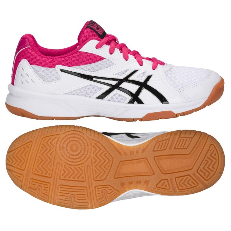 Asics Upcourt 3 W 1072A012-101 Volleyballschuhe mehrfarbig weiß