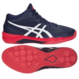 Asics Volley Elite Ff Mt M B700N-400 Volleyballschuhe marineblau marineblau