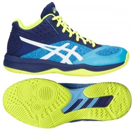 Asics Netburber Ballistic M 1052A001-400 Volleyballschuhe mehrfarbig navy blau