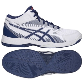 Asics Gel Task M B703Y-100 Volleyballschuhe weiß weiß