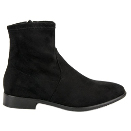 Bella Paris Klassische schwarze Stiefel