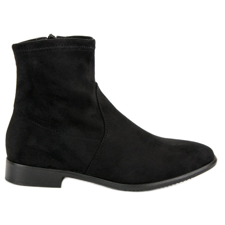 Bella Paris Klassische schwarze Stiefel