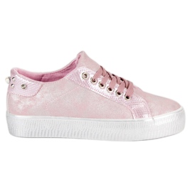 Sweet Shoes Modische Sportschuhe rosa